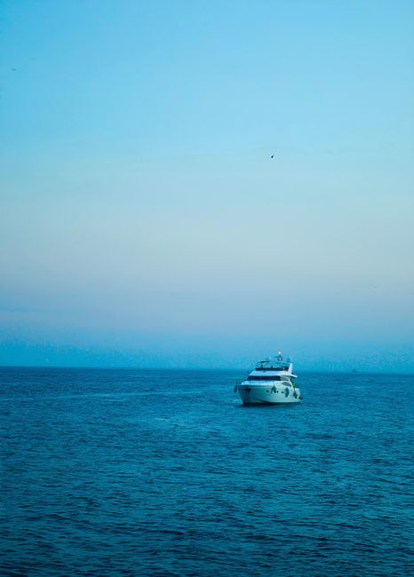 Motorjacht auf offenem Meer unter klarem Himmel.jpg