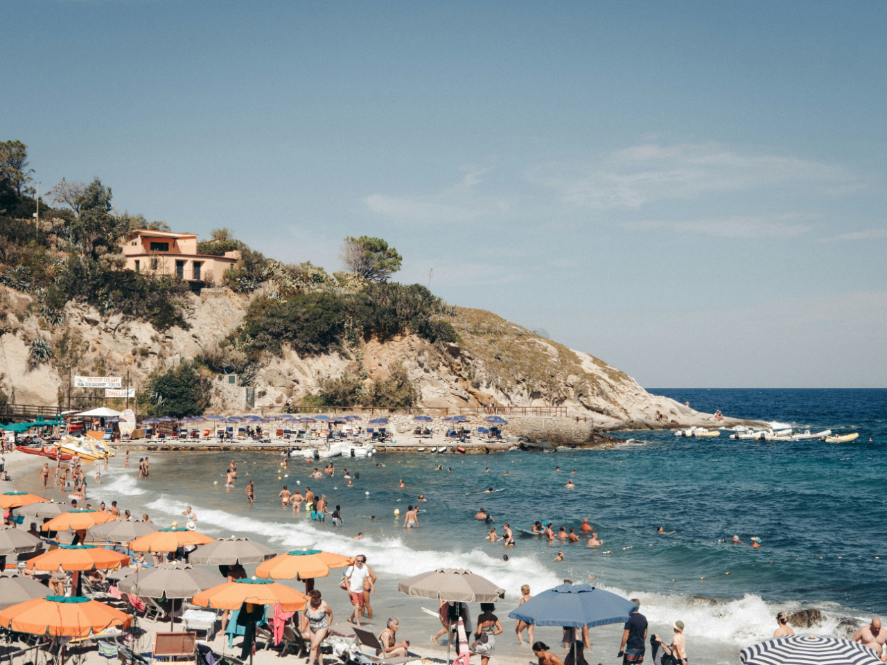 Elba in der Toskana, Italien
