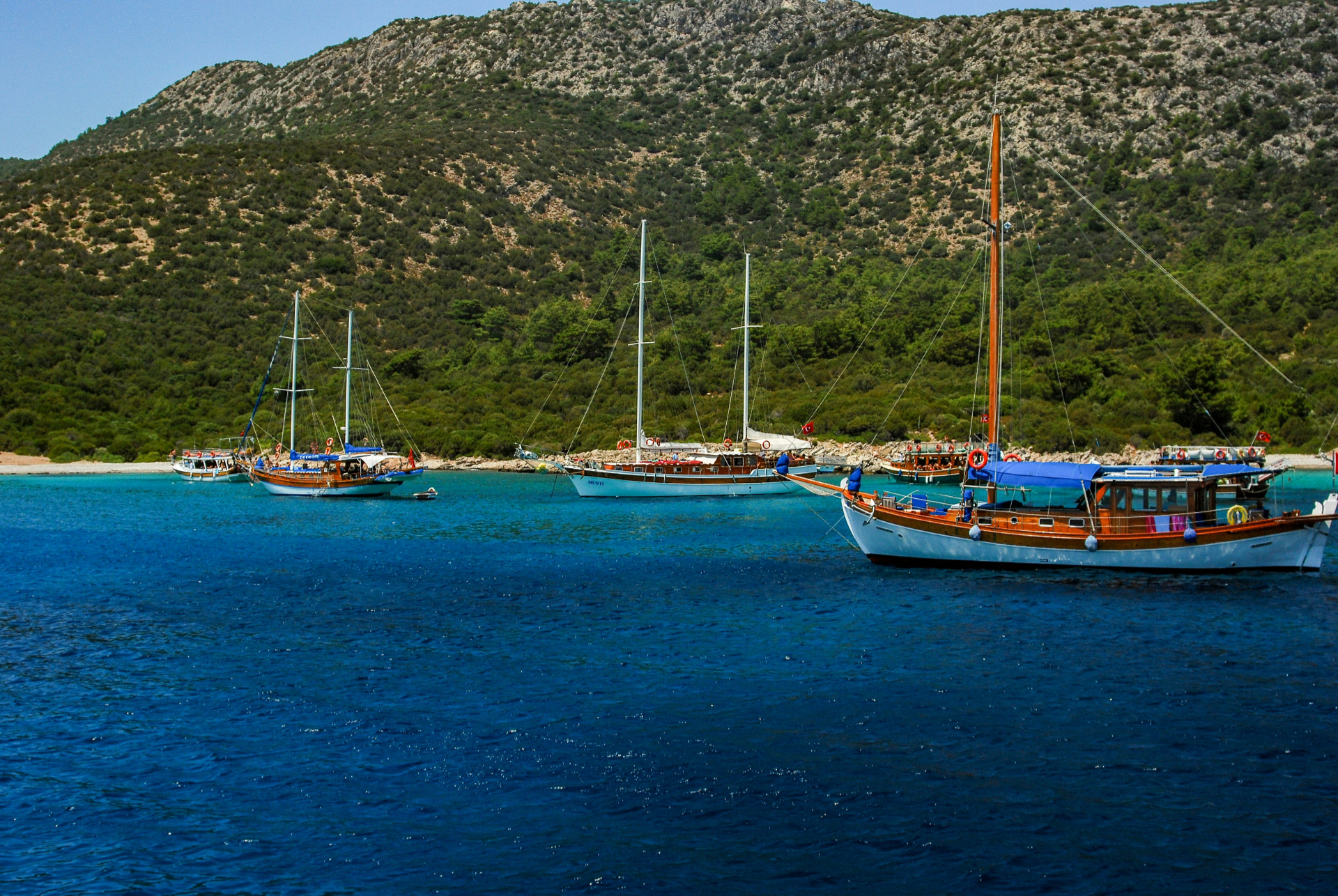 Gulets in Bodrum