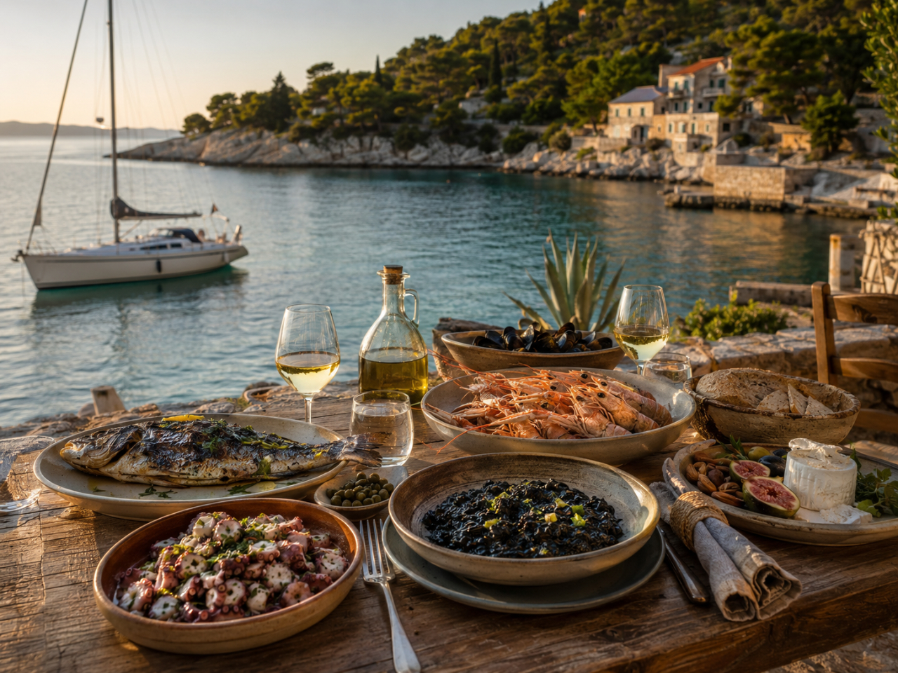 Gastro sailing in Croatia