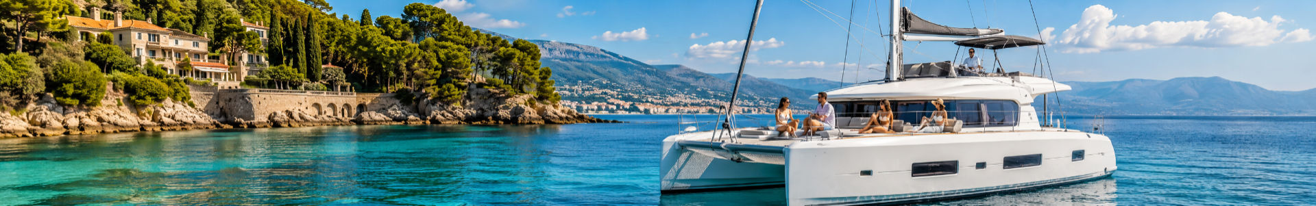 Die schönsten Segelreviere für Inselhopping mit Yacht und Katamaran