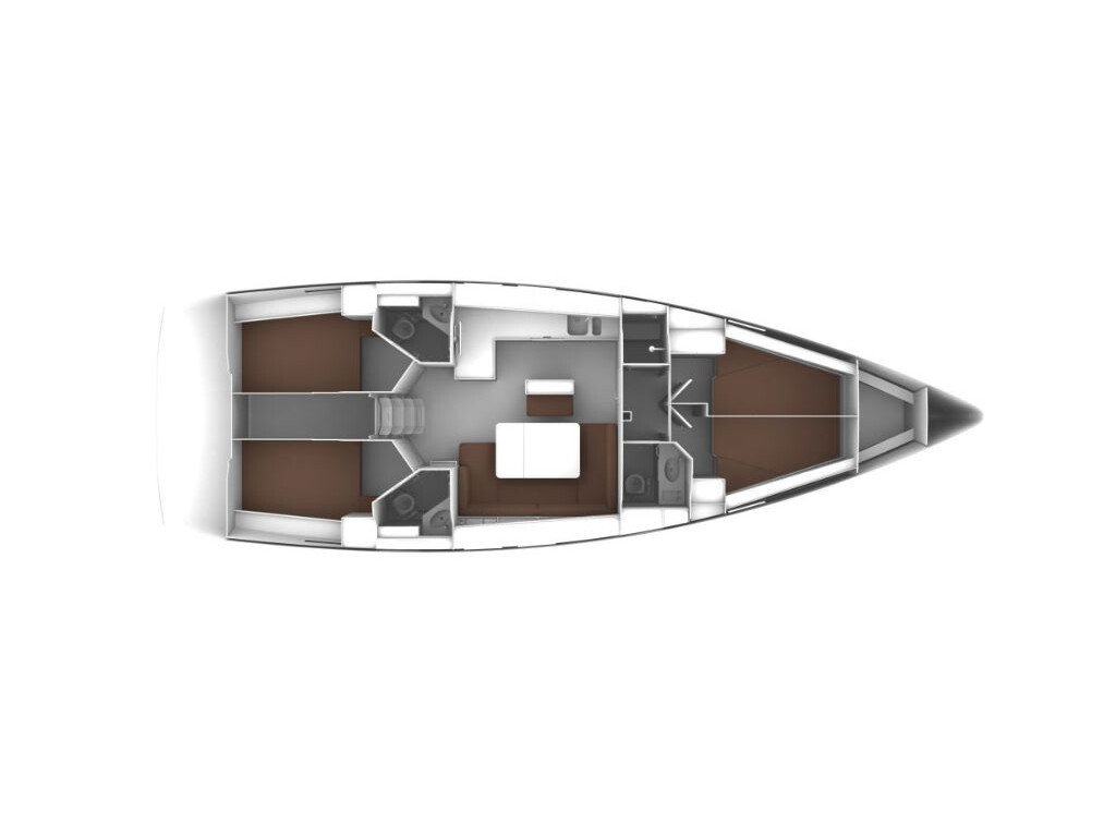 Bavaria Cruiser 46 Batukaan