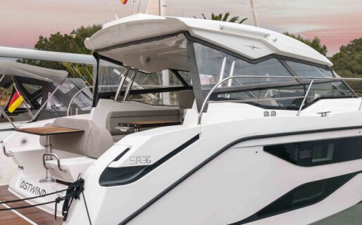 Bavaria SR36 Open Top, Ostwind