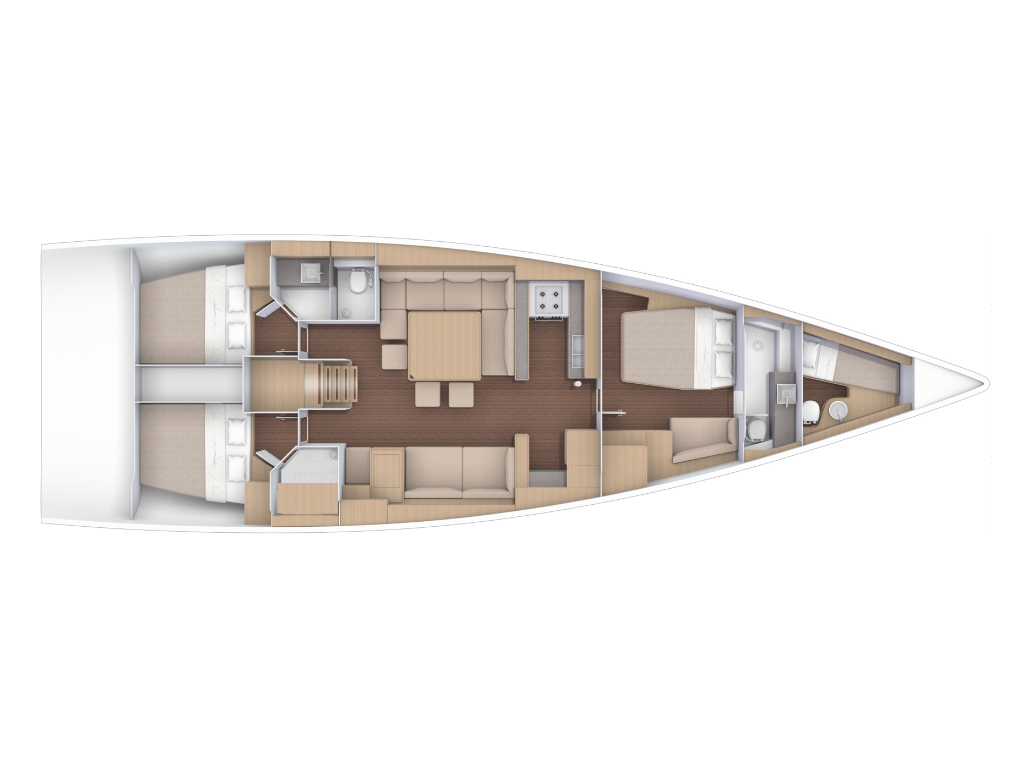 Dufour Exclusive 56 Kabuki - OW