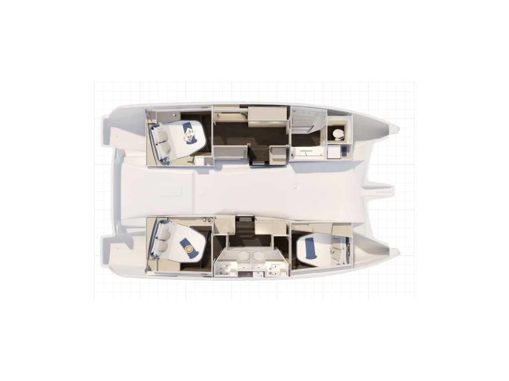 Fountaine Pajot FP 41 Maesto 3 Zefiro