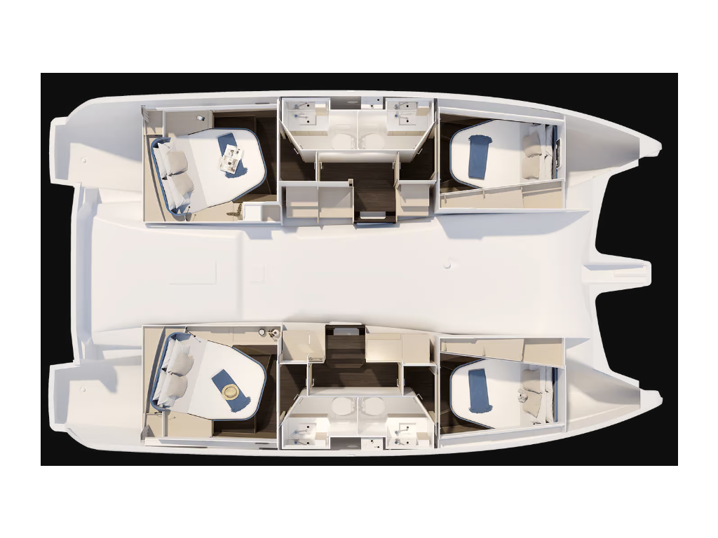 Fountaine Pajot FP 41 Quatuor 4 Olympos