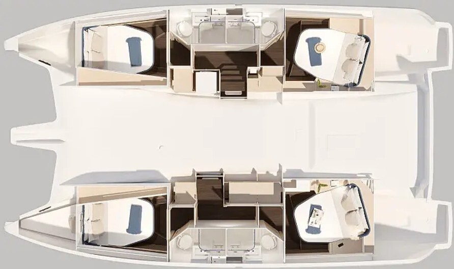 Fountaine Pajot FP 44 Quatuor FP New in Fleet