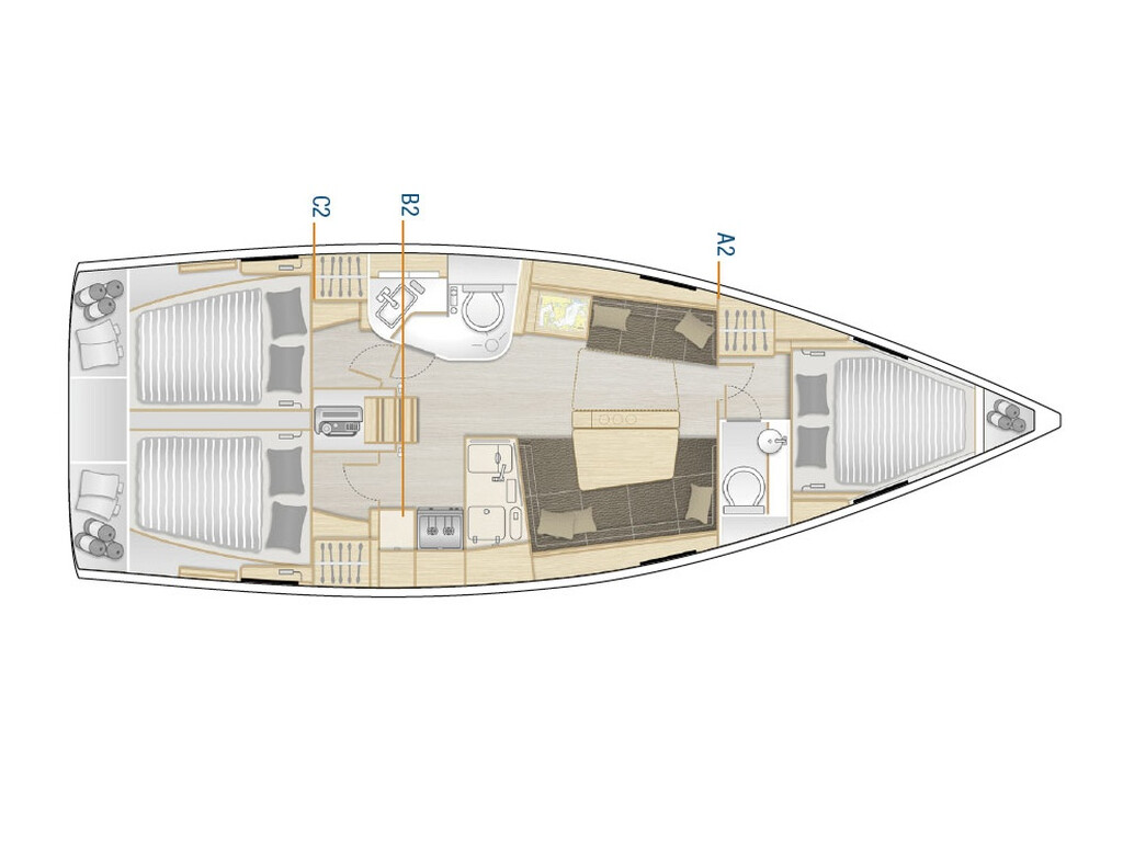 Hanse 388 Brukus