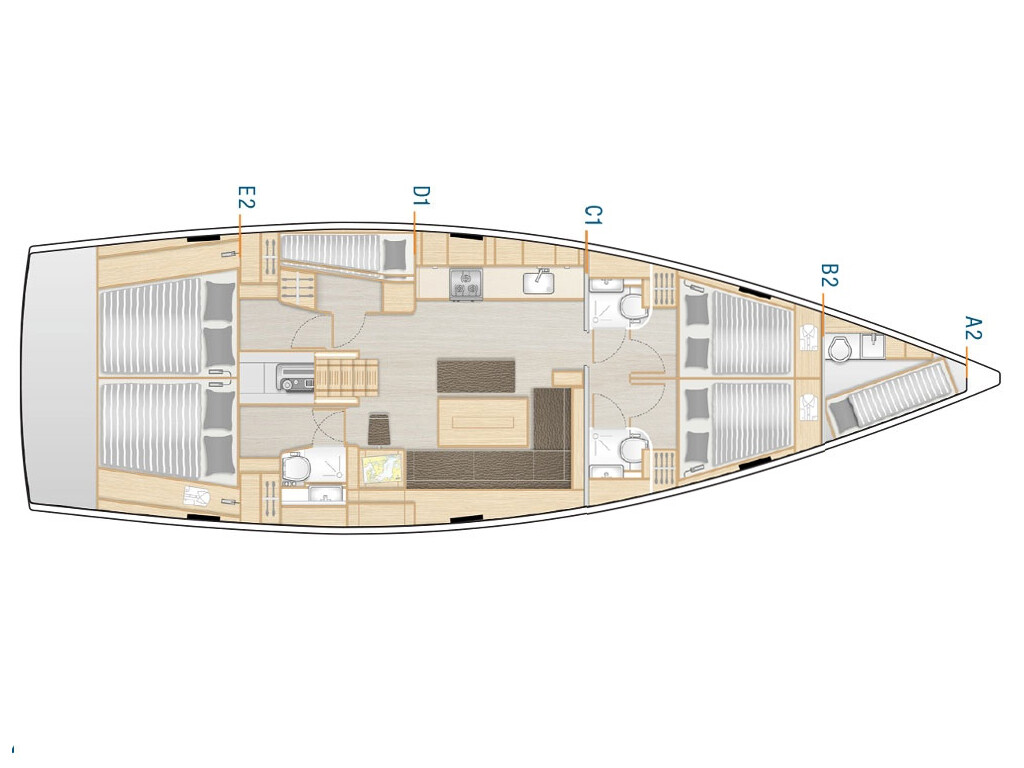 Hanse 508 Attraction