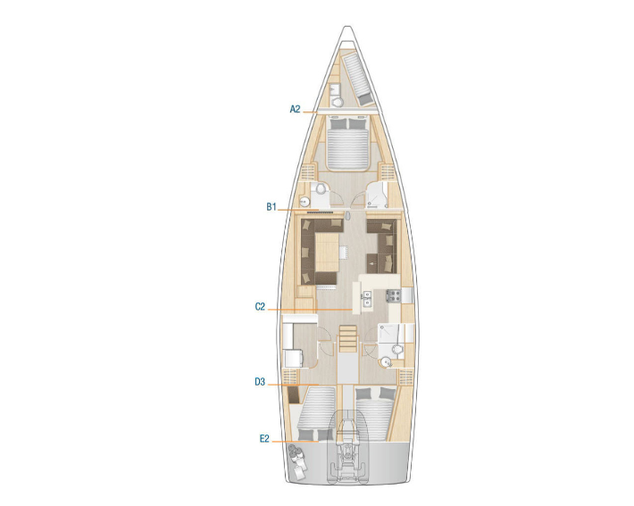 Hanse 588 Salty by Nature