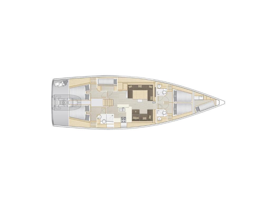Hanse 588 Citrus
