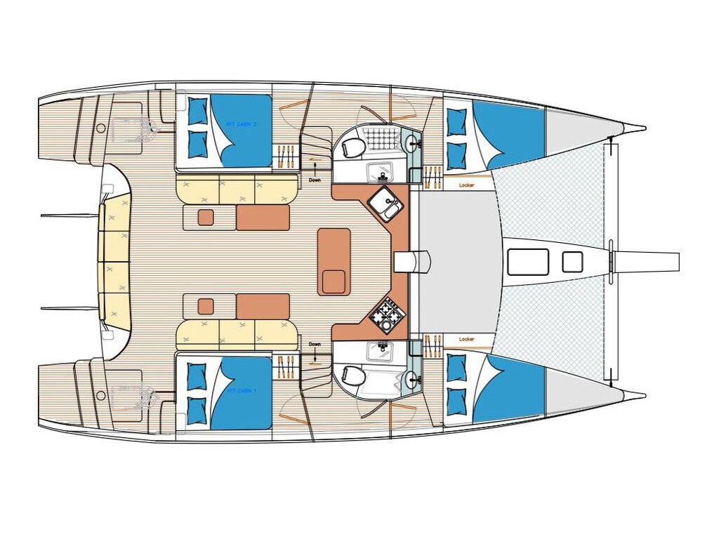 Island Spirit 410 Kaya