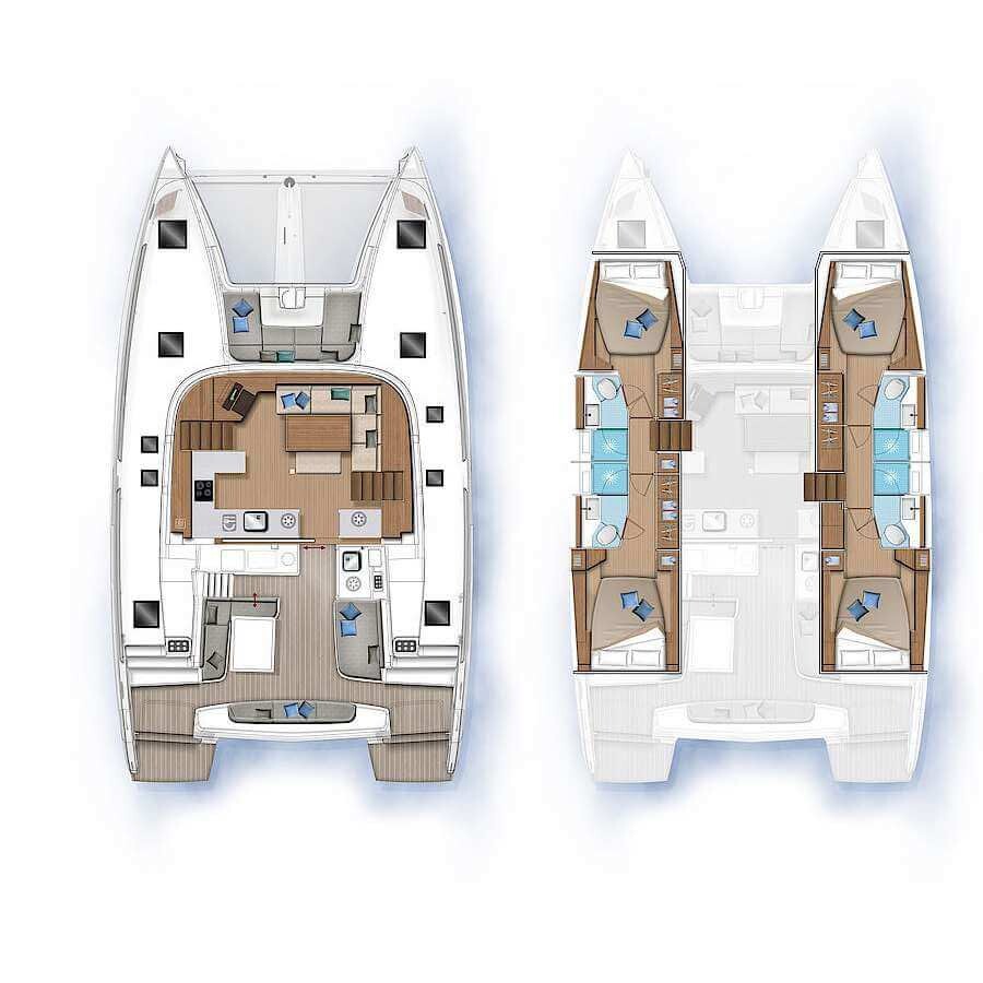 Lagoon 46 Albatros Escape