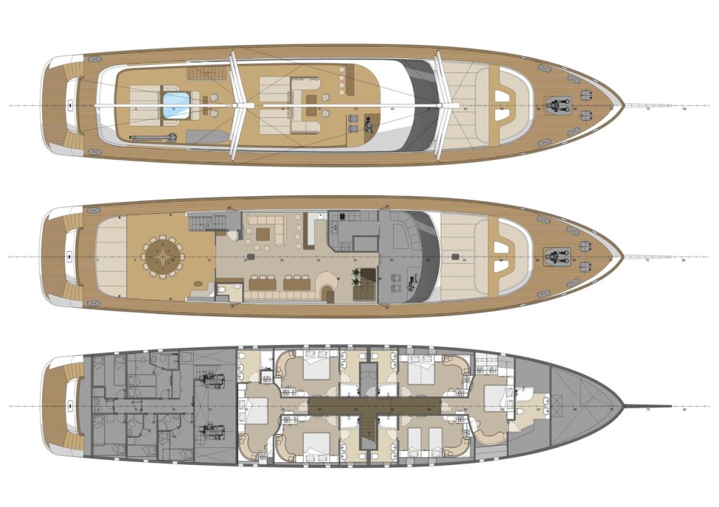 MS Custom Line M/Y Aurum Sky