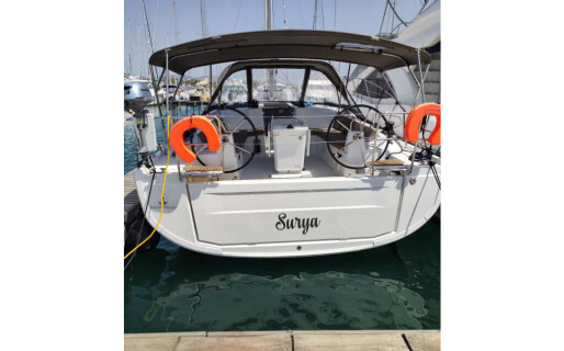 Oceanis 40.1, Surya