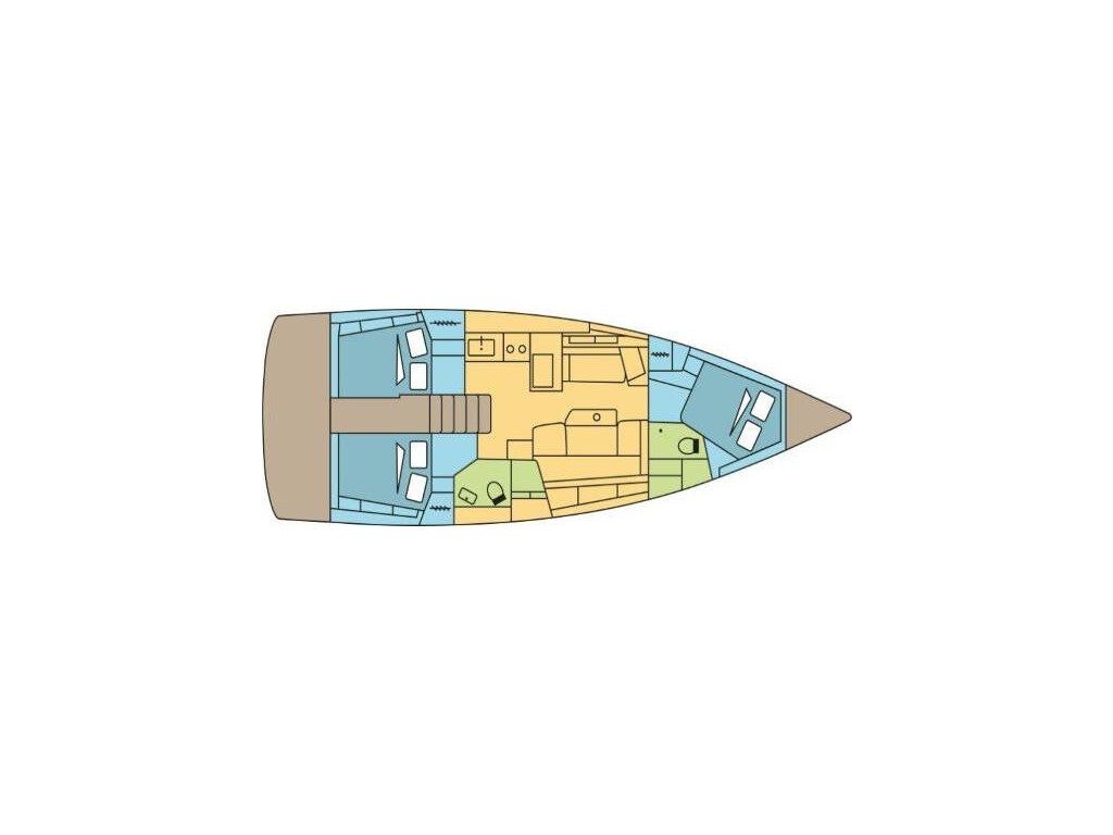 Oceanis 41.1 POROS BLUE