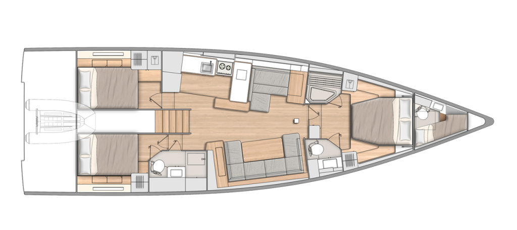 Oceanis Yacht 54 White Bird 