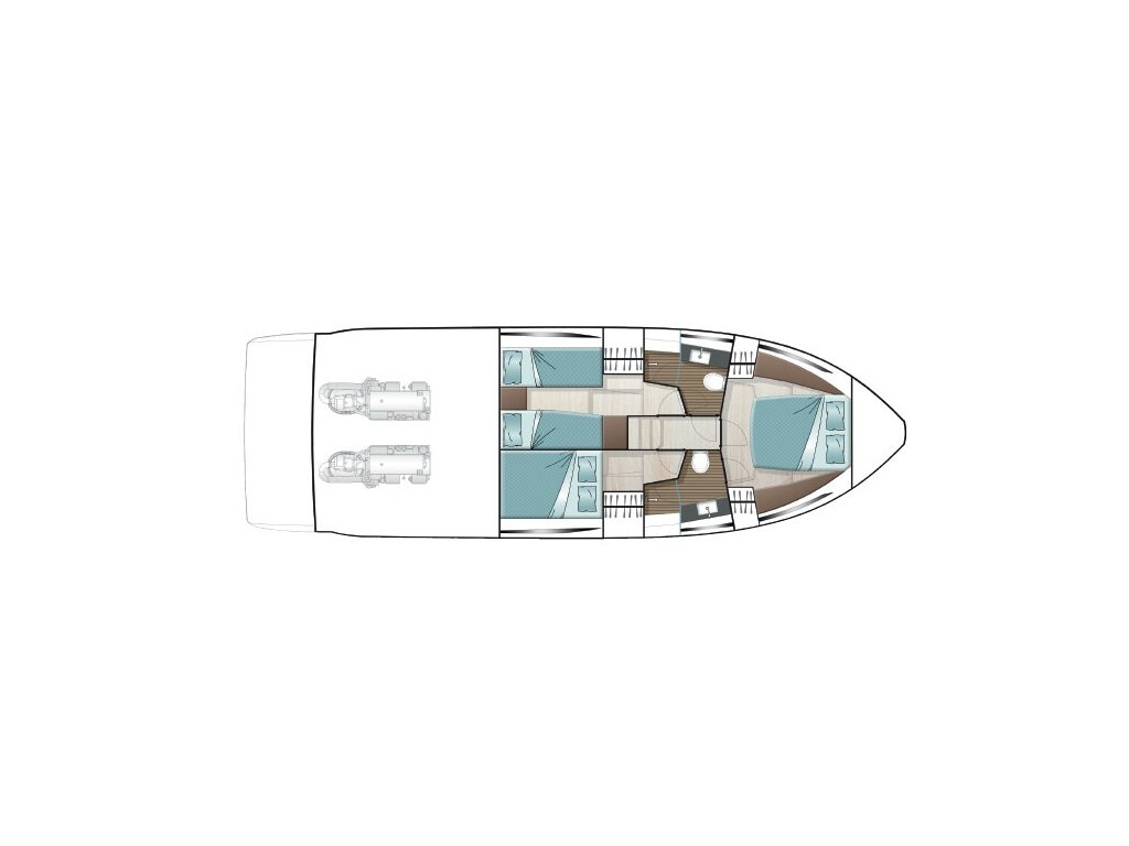 Sealine F430 Blue Lagoon