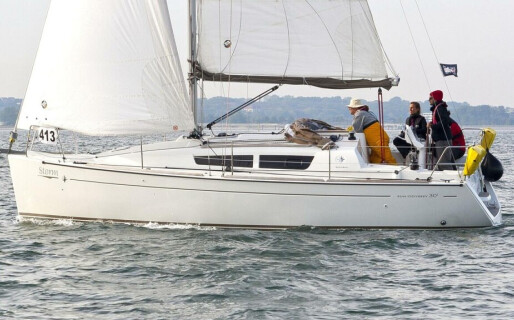 Sun Odyssey 30i, Storm