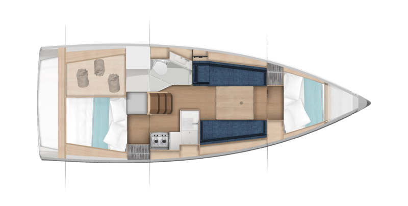 Sun Odyssey 350 Miyabi
