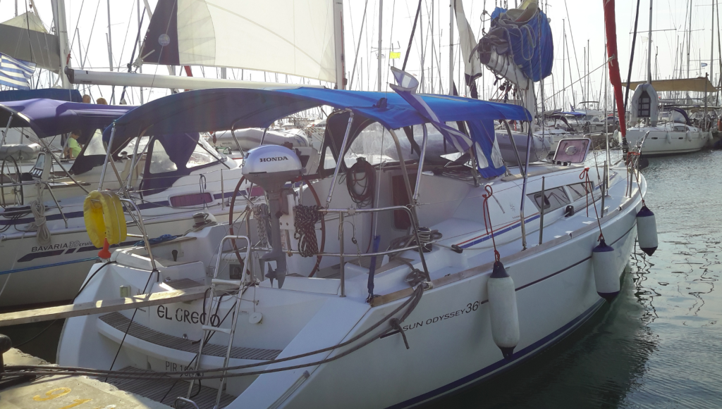 Sun Odyssey 36i, El Greco