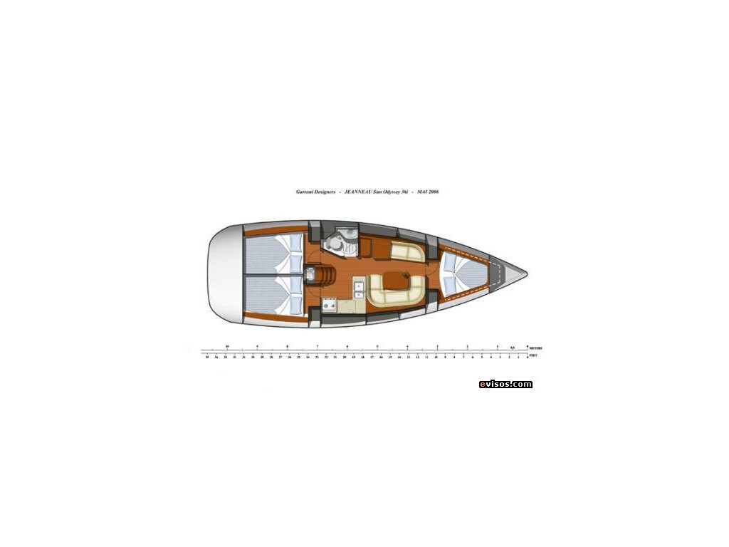 Sun Odyssey 36i Sail Mira