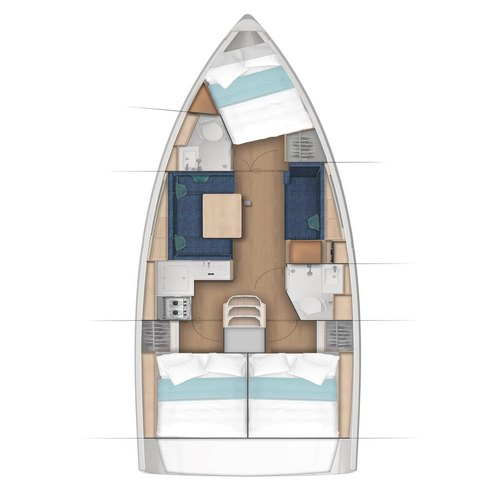 Sun Odyssey 380 Sally