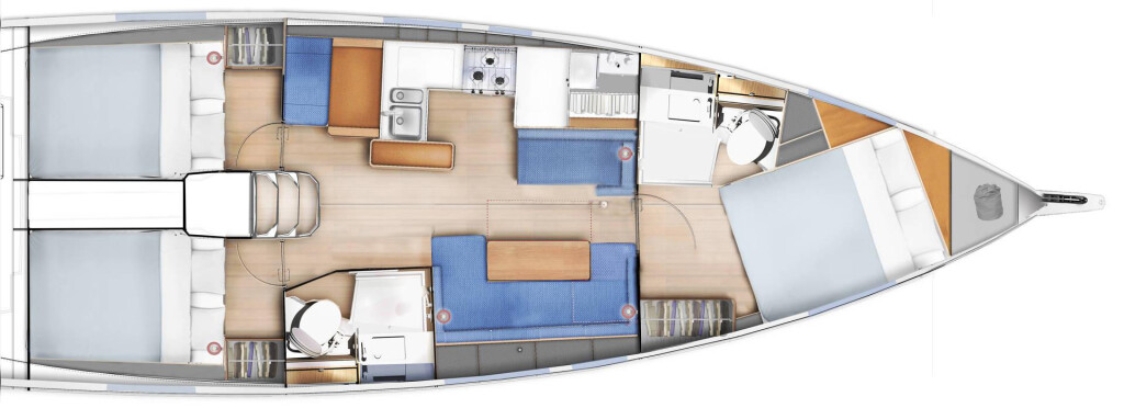 Sun Odyssey 410 Suncity 3