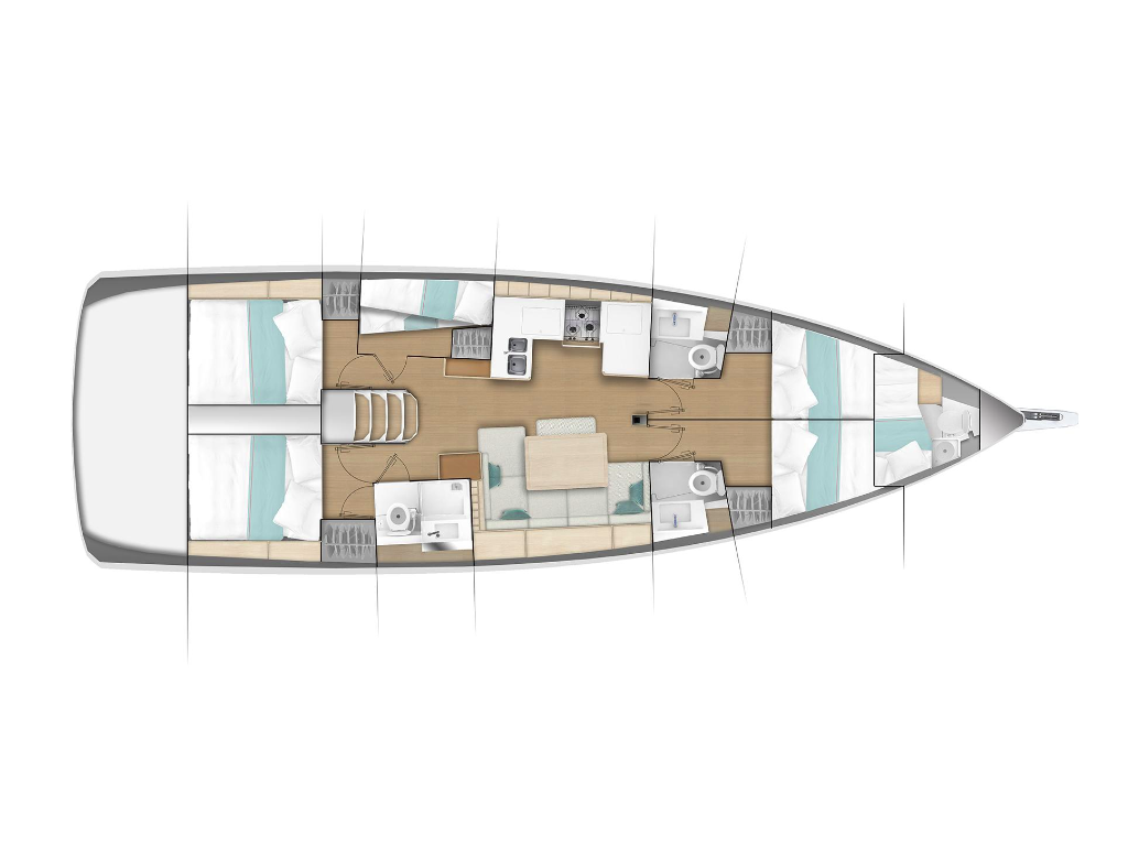 Sun Odyssey 490 Aqua Fun