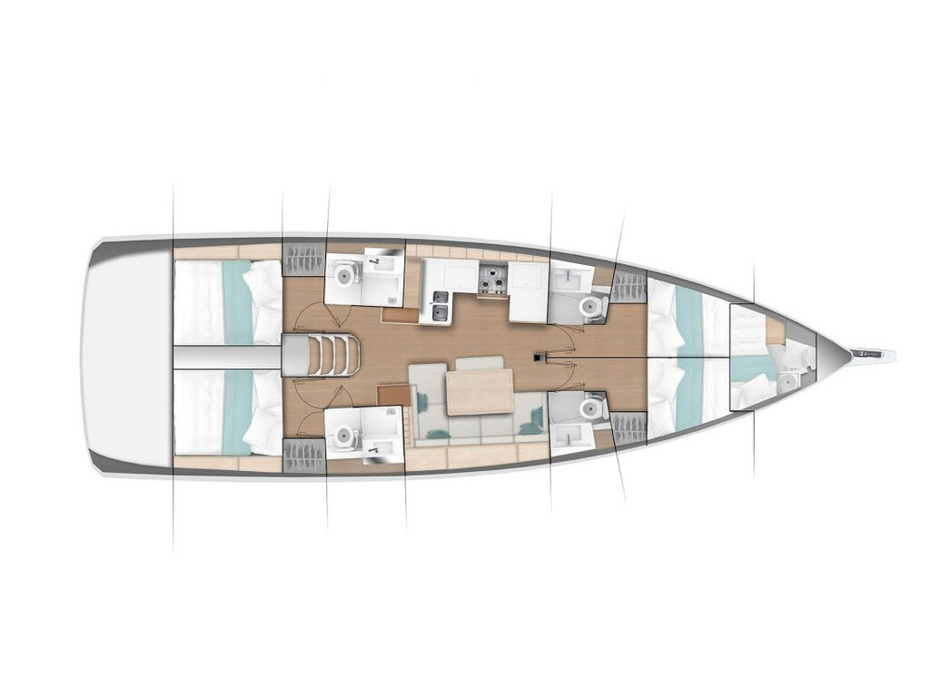 Sun Odyssey 490 Mystic Kiss